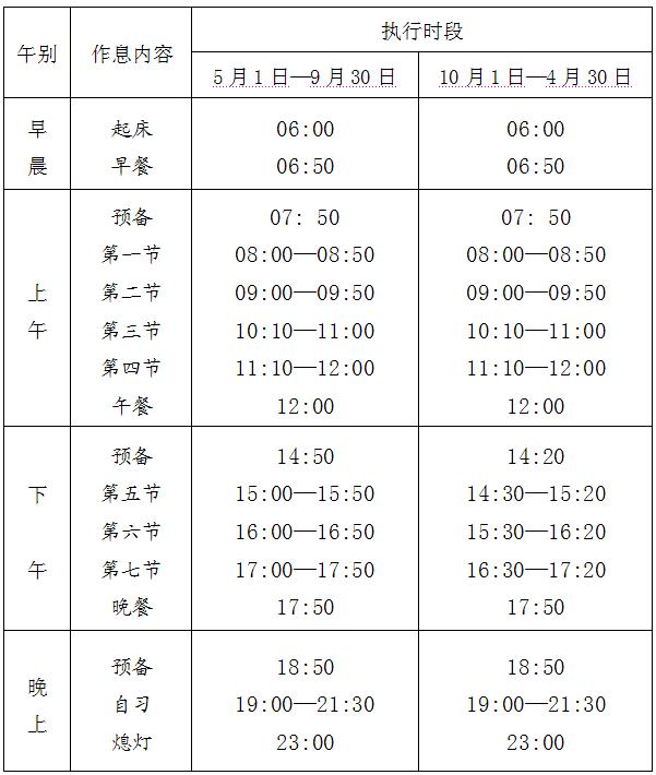 国庆节放假后作息时间.JPG